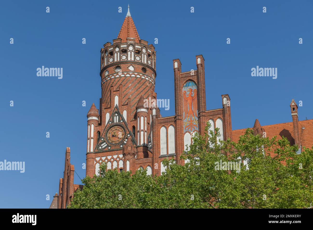 Hôtel de ville, Berkaer Platz, Schmargendorf, Wilmersdorf, Berlin, Allemagne, Europe Banque D'Images