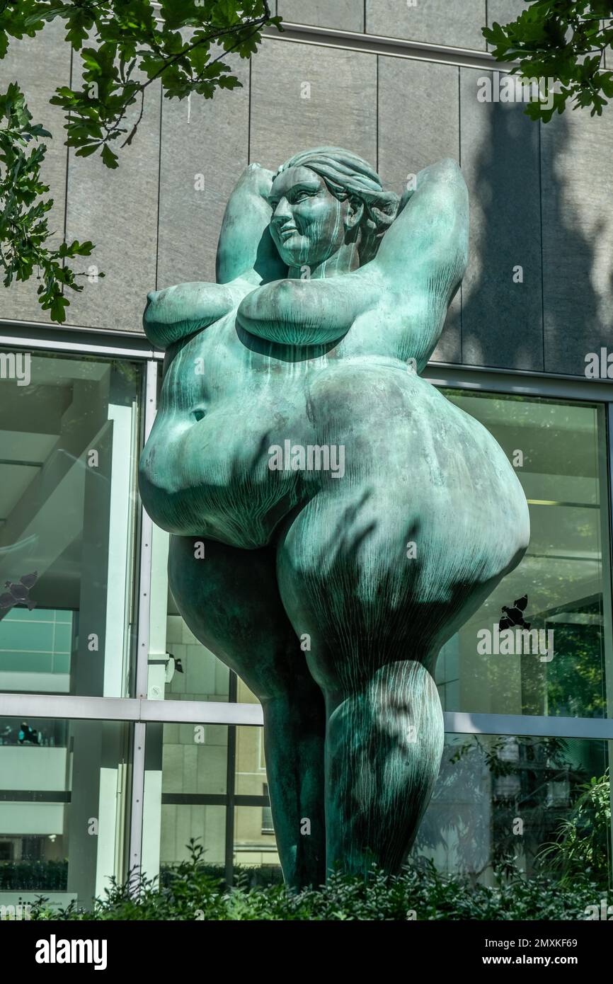 Yolanda von Miriam Lenk, Banque d'investissement Berlin, Nachodstraße, Wilmersdorf, Charlottenburg-Wilmersdorf, Berlin, Allemagne, Europe Banque D'Images