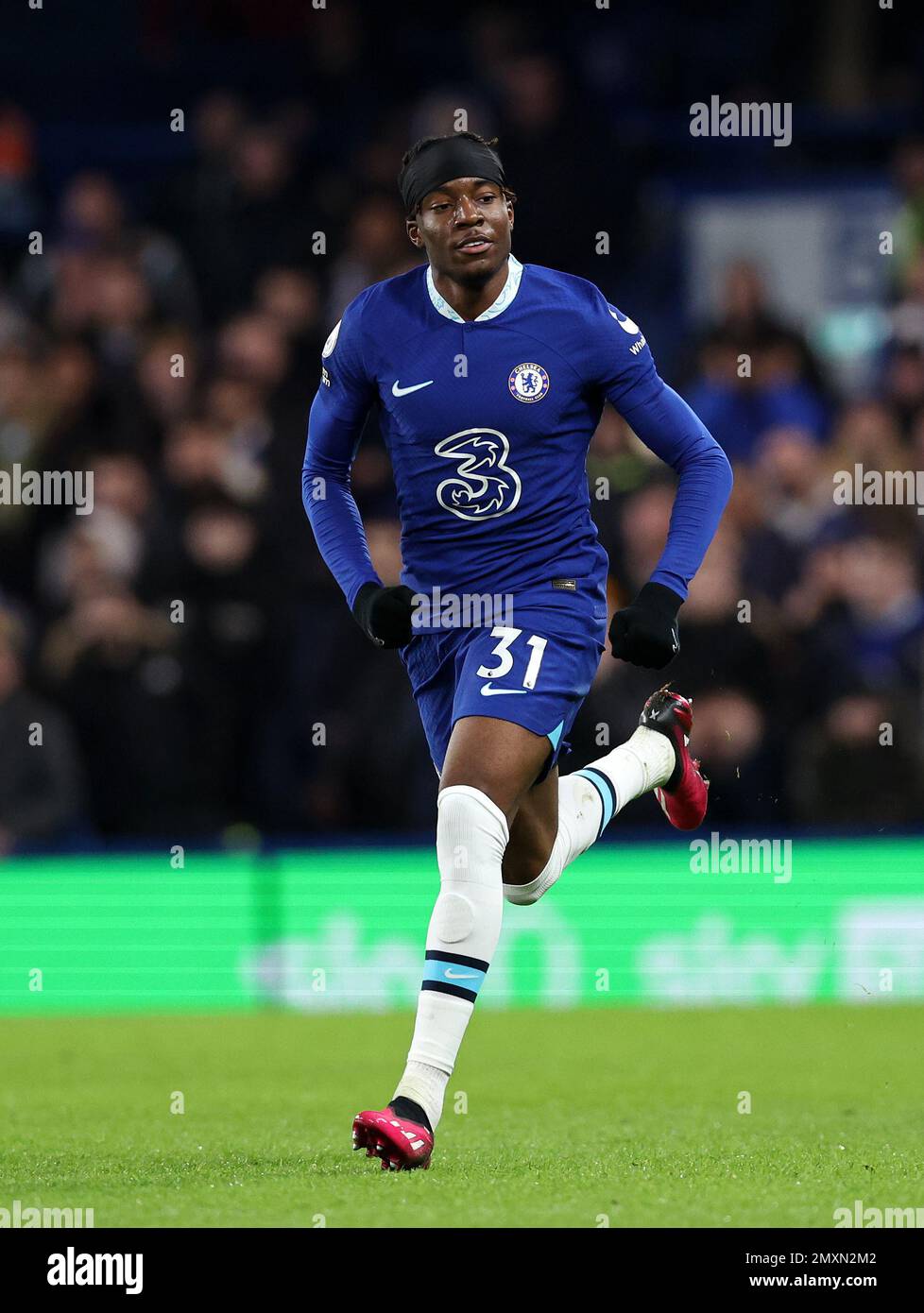 Londres, Royaume-Uni. 3rd février 2023. Noni Madueke de Chelsea pendant le match de la première Ligue au pont Stamford, Londres. Le crédit photo devrait se lire: David Klein / Sportimage crédit: Sportimage / Alay Live News Banque D'Images