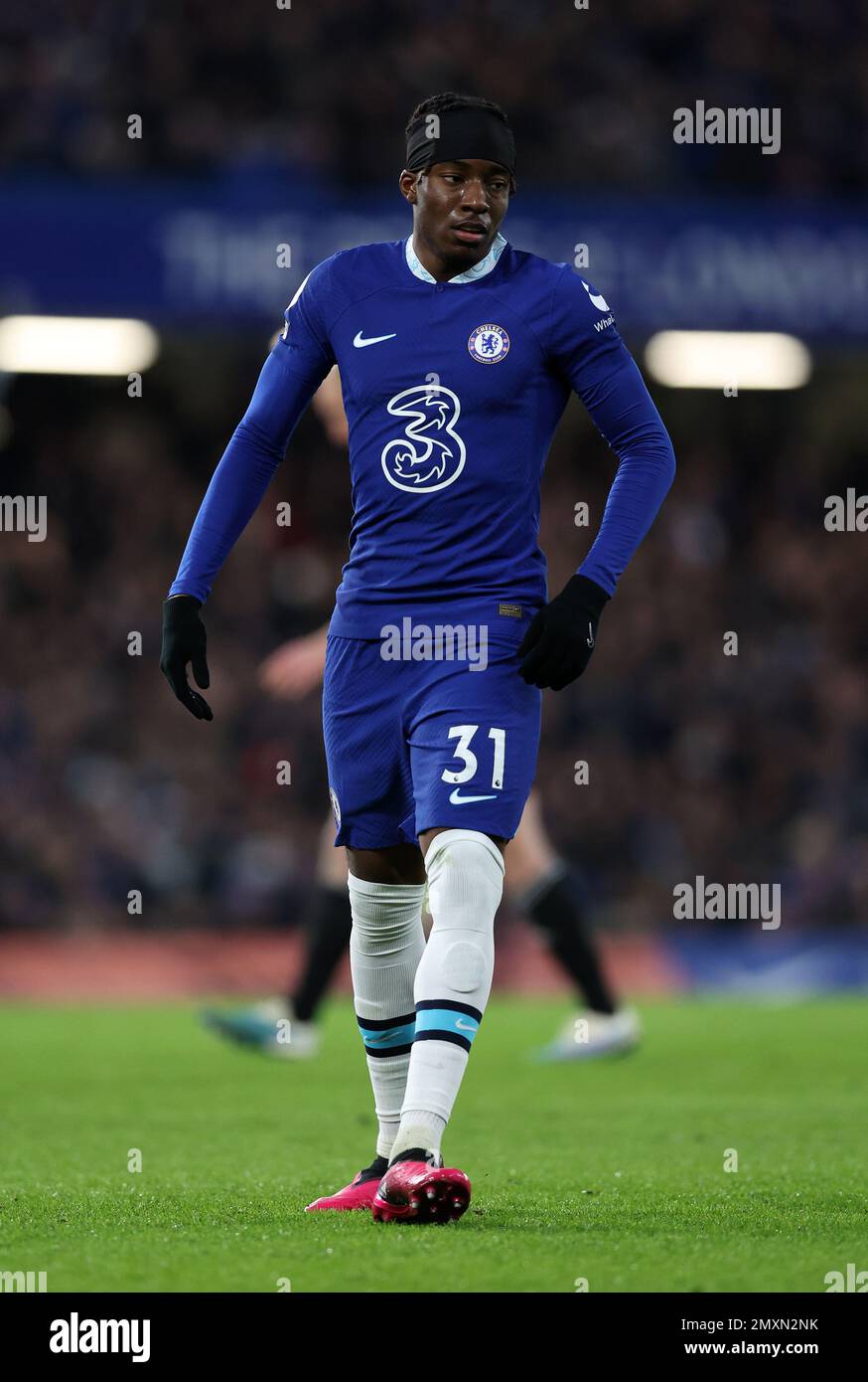 Londres, Royaume-Uni. 3rd février 2023. Noni Madueke de Chelsea pendant le match de la première Ligue au pont Stamford, Londres. Le crédit photo devrait se lire: David Klein / Sportimage crédit: Sportimage / Alay Live News Banque D'Images