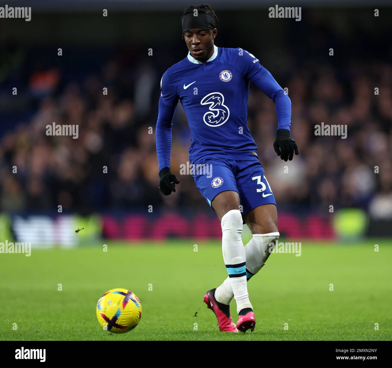 Londres, Royaume-Uni. 3rd février 2023. Noni Madueke de Chelsea pendant le match de la première Ligue au pont Stamford, Londres. Le crédit photo devrait se lire: David Klein / Sportimage crédit: Sportimage / Alay Live News Banque D'Images