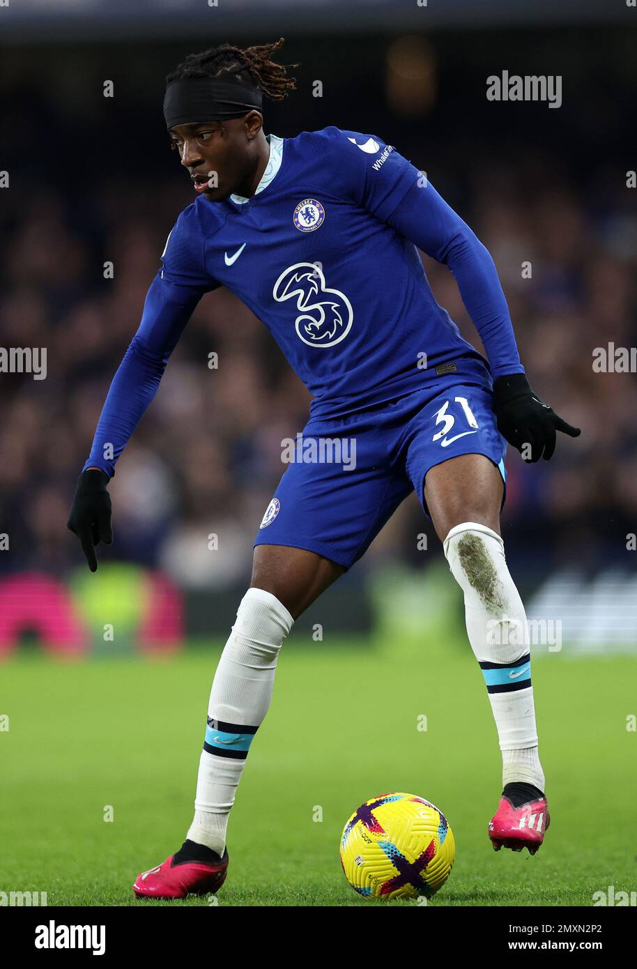 Londres, Royaume-Uni. 3rd février 2023. Noni Madueke de Chelsea pendant le match de la première Ligue au pont Stamford, Londres. Le crédit photo devrait se lire: David Klein / Sportimage crédit: Sportimage / Alay Live News Banque D'Images