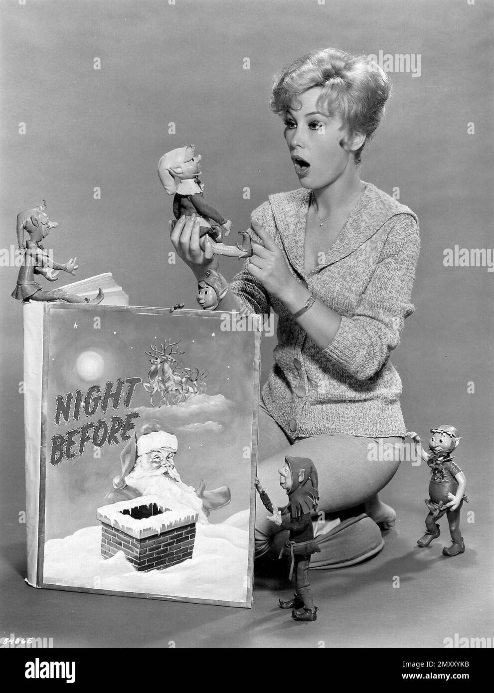 BARBARA EDEN DANS LE MONDE MERVEILLEUX DES FRÈRES GRIMM (1962), RÉALISÉ PAR HENRY LEVIN. Crédit: M.G.M. / Album Banque D'Images