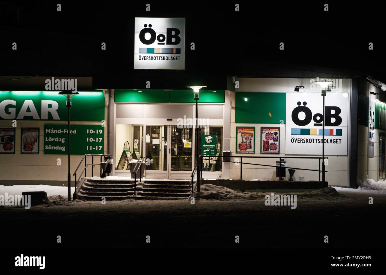 Överskottsbolaget, Ö&B, ÖoB AB Banque D'Images