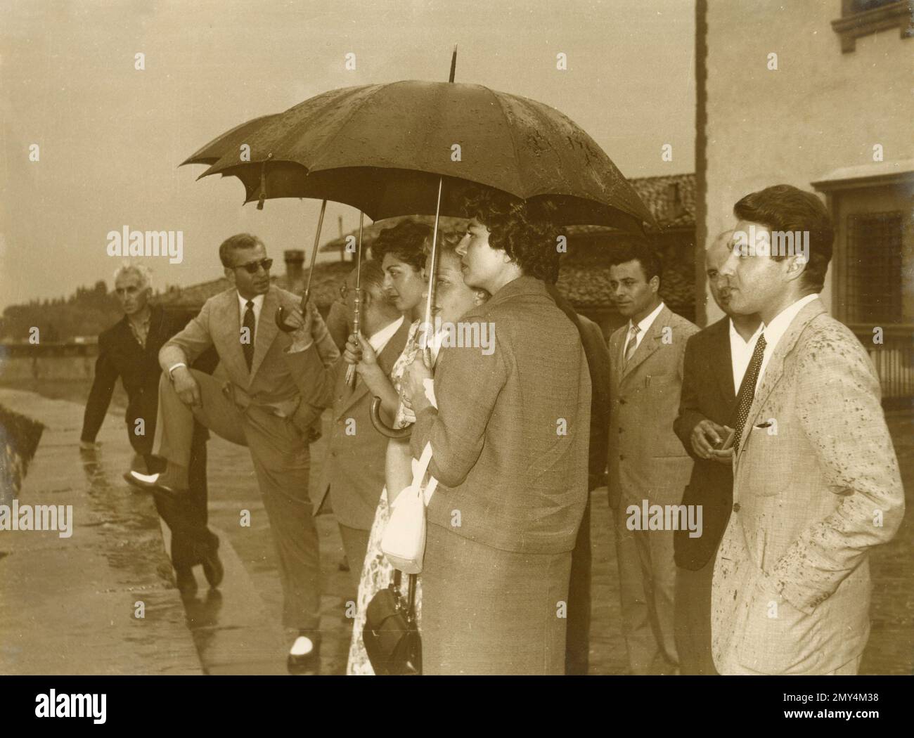 Mohammad Reza Pahlavi, Shah de l'État impérial d'Iran et sa femme