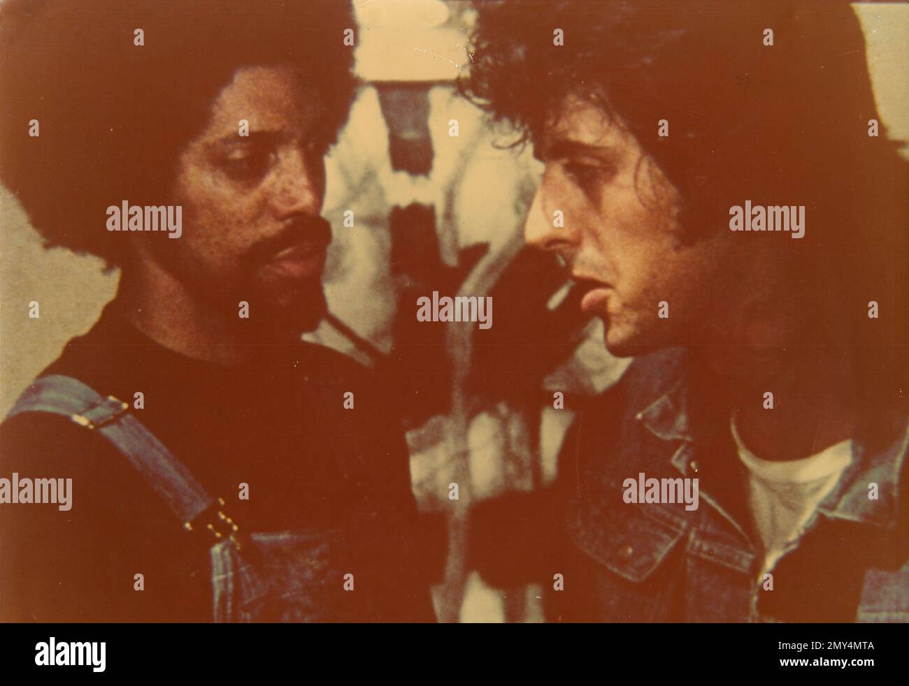 Acteur américain Sylvester Stallone, USA 1970s Banque D'Images