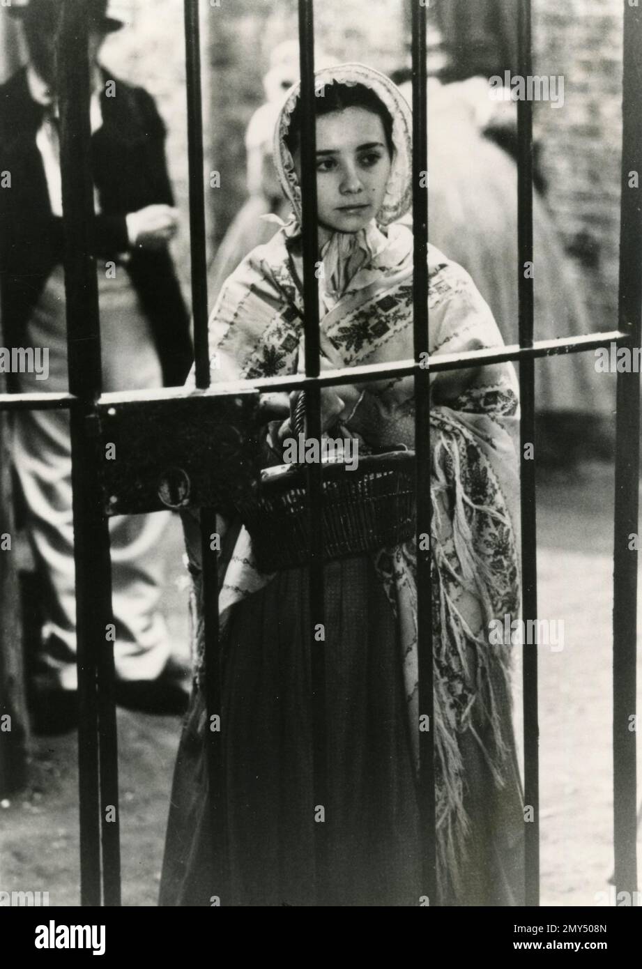 L'actrice britannique Sarah Pickering dans le film Little Dorrit, Royaume-Uni 1987 Banque D'Images