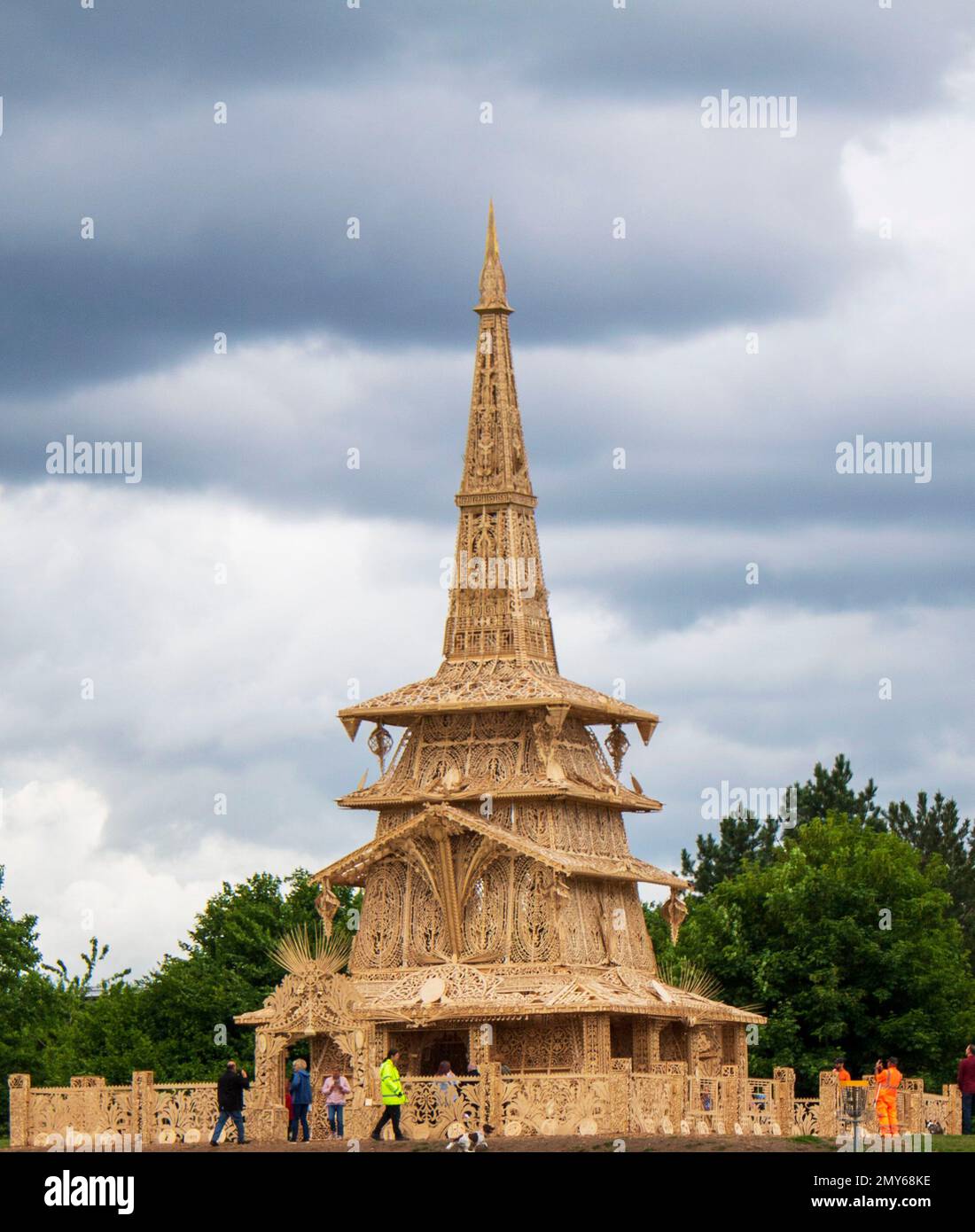 Covid Sanctuary Memorial, Bedworth, Royaume-Uni Banque D'Images