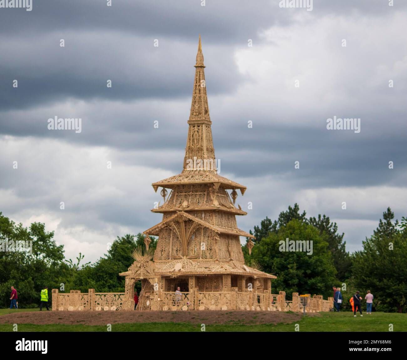 Covid Sanctuary Memorial, Bedworth, Royaume-Uni Banque D'Images