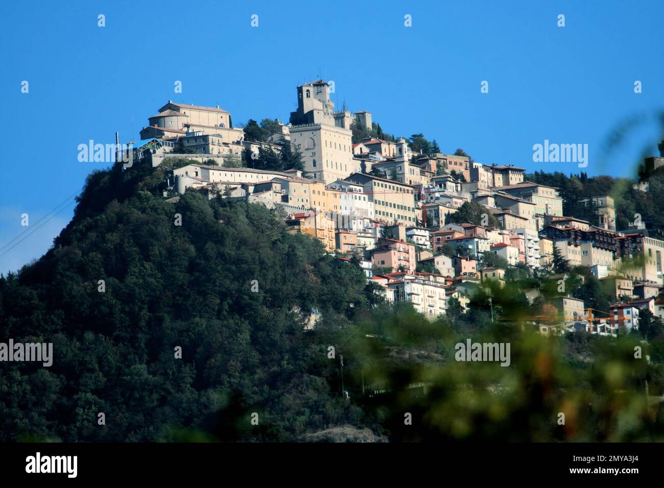 république de saint-marin en italie Banque D'Images