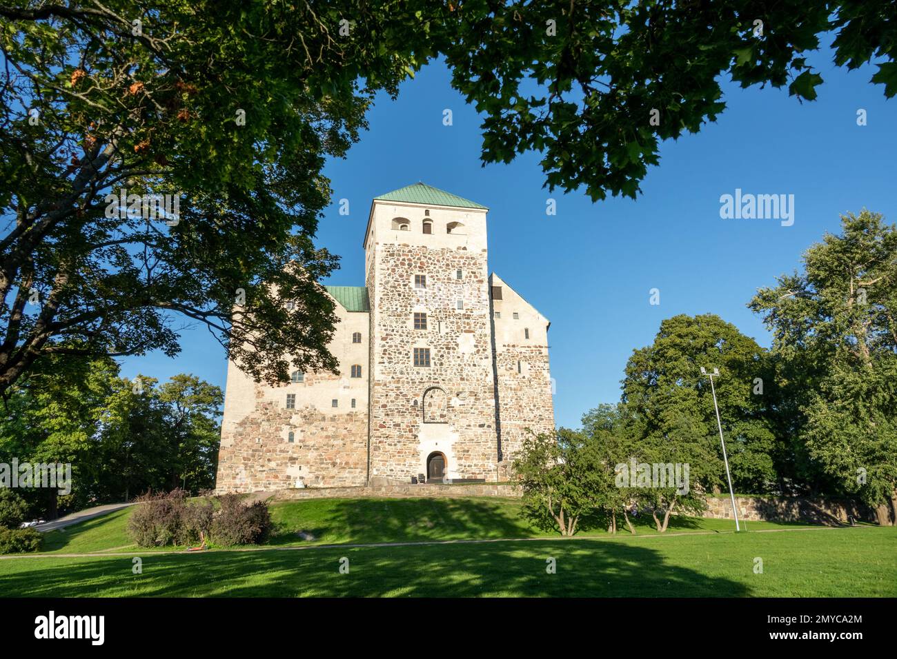 Château de Turku construit en 1280 Banque D'Images
