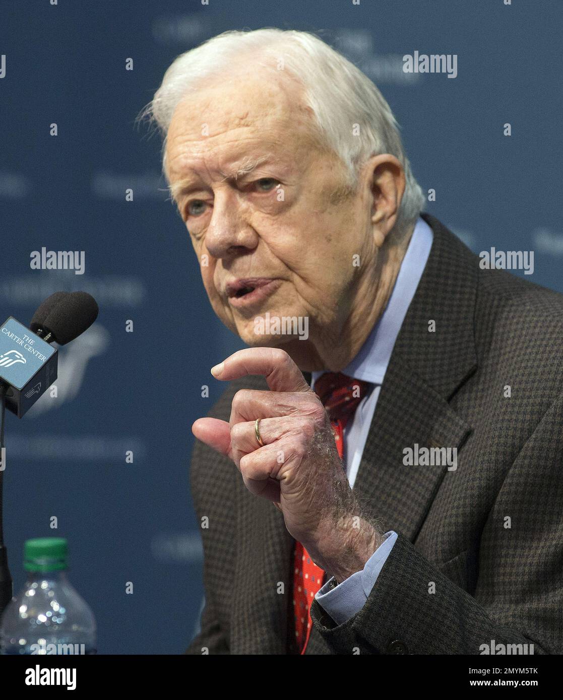FileThis Aug. 20, 2015, file photo shows former President Jimmy Carter