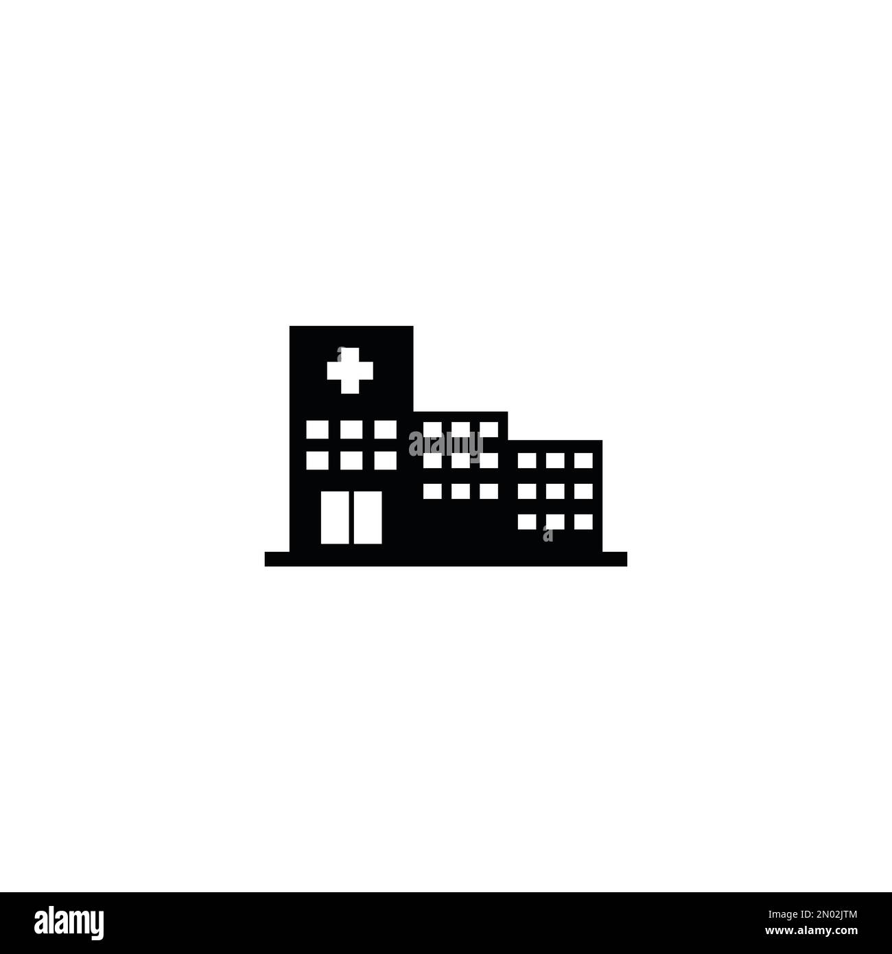 illustration vectorielle du logo de l'hôpital médical Illustration de Vecteur