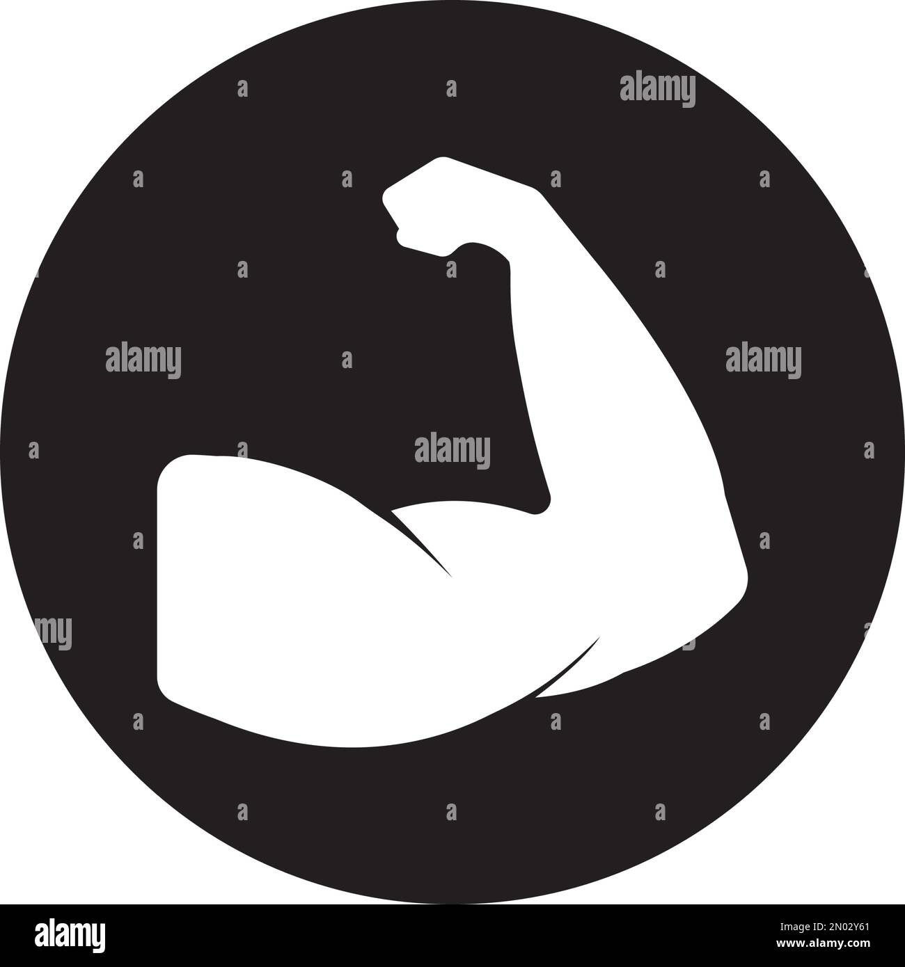 arrière-plan de l'illustration de la conception vectorielle du logo fitness Illustration de Vecteur