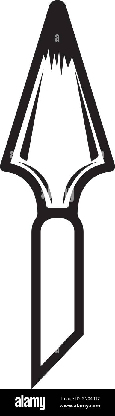 Illustration de l'icône effilée isolée sur fond blanc symbole de signe. Logo vecteur effilée. Pictogramme vectoriel moderne pour graphiques Web Illustration de Vecteur