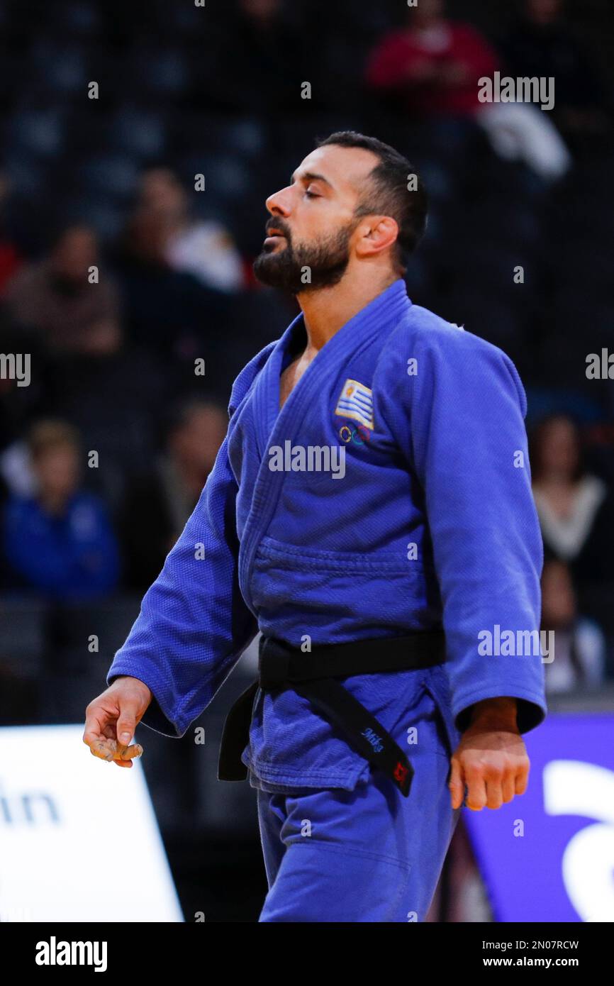 Alain Mikael Aprahamian (URU) pendant le Grand Chelem 2023 (IJF) sur 5