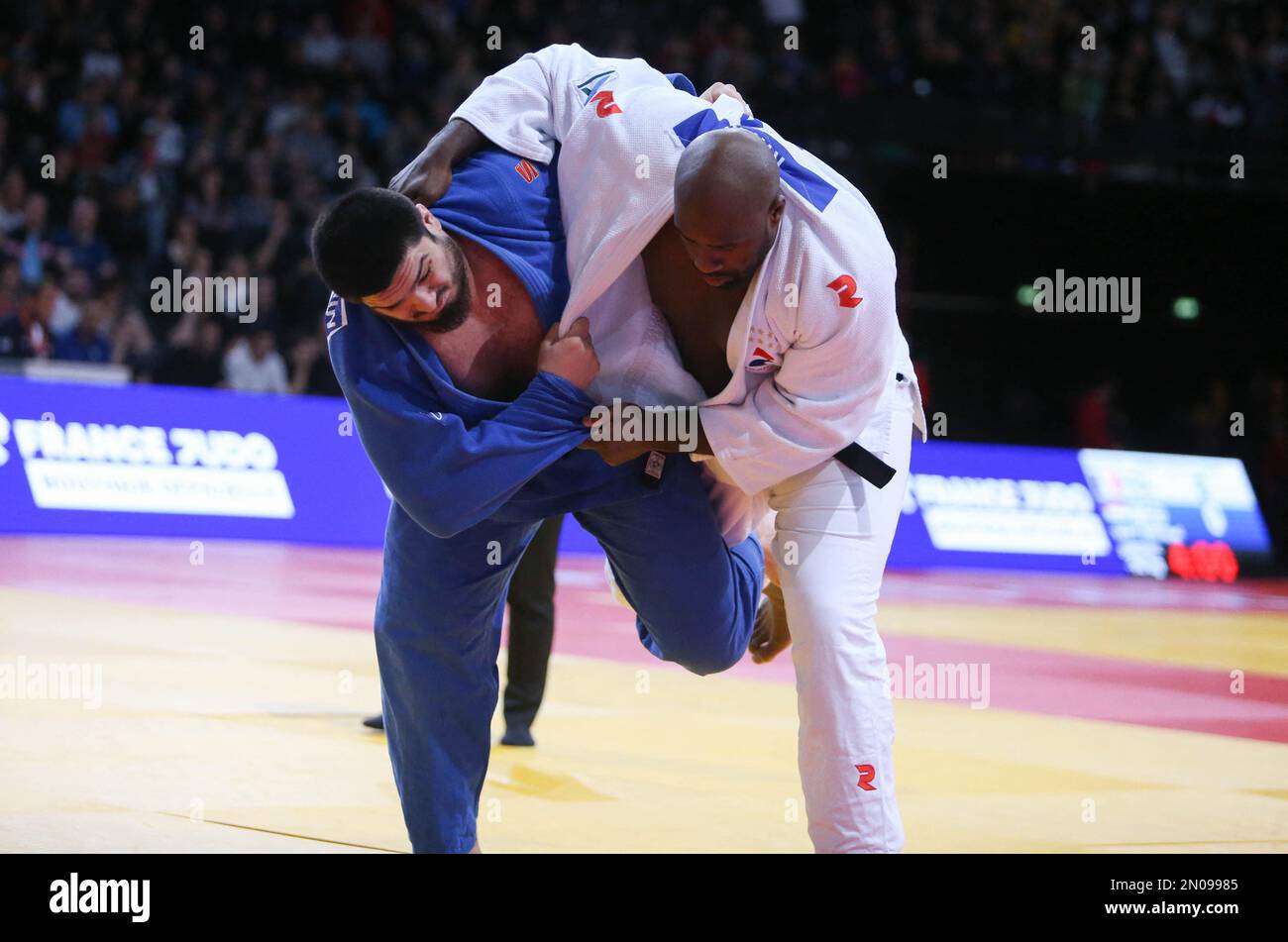 Ted Rinner Teddy Rinner de France pendant le Judo Paris Grand Chelem 2023 sur 5 ...