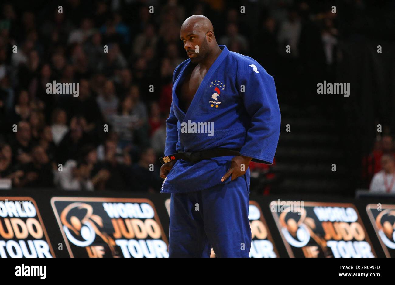 Teddy Rinner de France pendant le Judo Paris Grand Chelem 2023 sur 5 ...