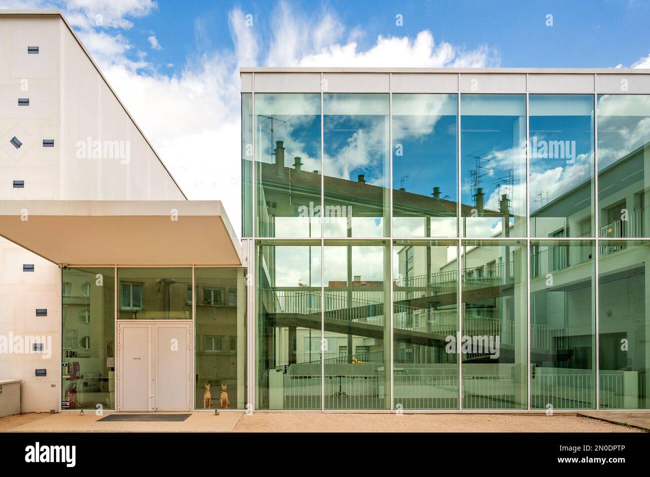 Le Consortium, le centre de l'art contemporain de Dijon, France Banque D'Images