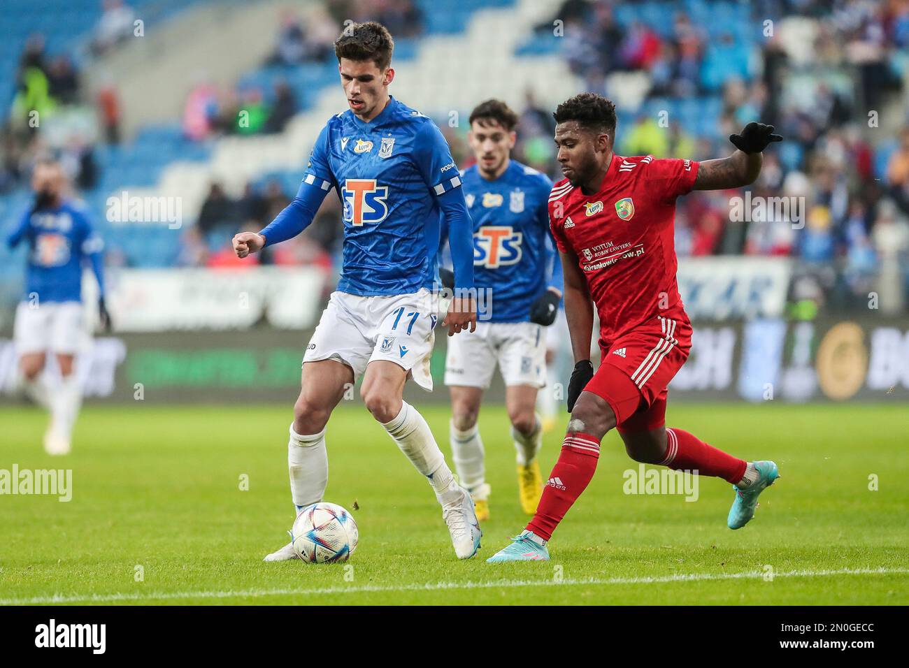 5 février 2023, POLSKA 05.02.2023 POZNAN, STADION PRZY BULGARSKIAJ