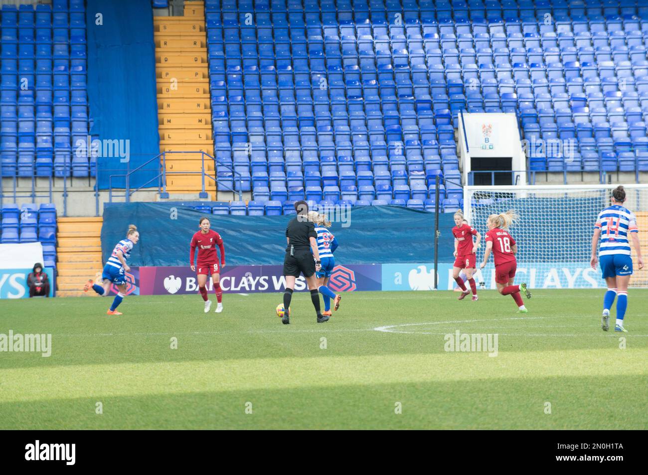 Birkenhead, Liverpool, Royaume-Uni. 05th févr. 2023. WSL Liverpool v Reading at Prenton Park Birkenhead, Liverpool (Terry Scott/SPP) Credit: SPP Sport Press photo. /Alamy Live News Credit: SPP Sport Press photo. /Alamy Live News Banque D'Images