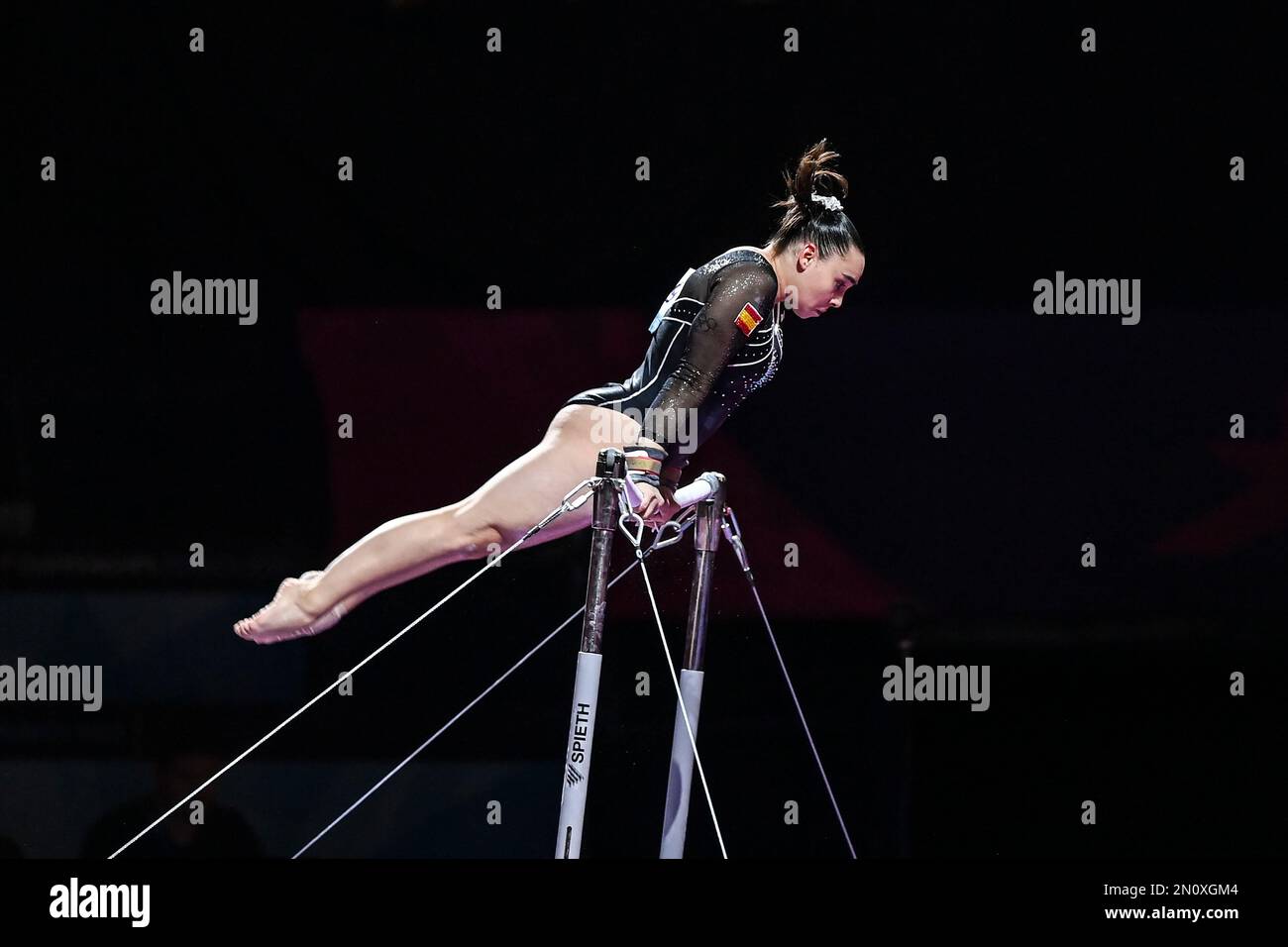 Alba Petisco (Espagne). Championnats d'Europe Munich 2022 : gymnastique artistique, finale de l'équipe féminine Banque D'Images