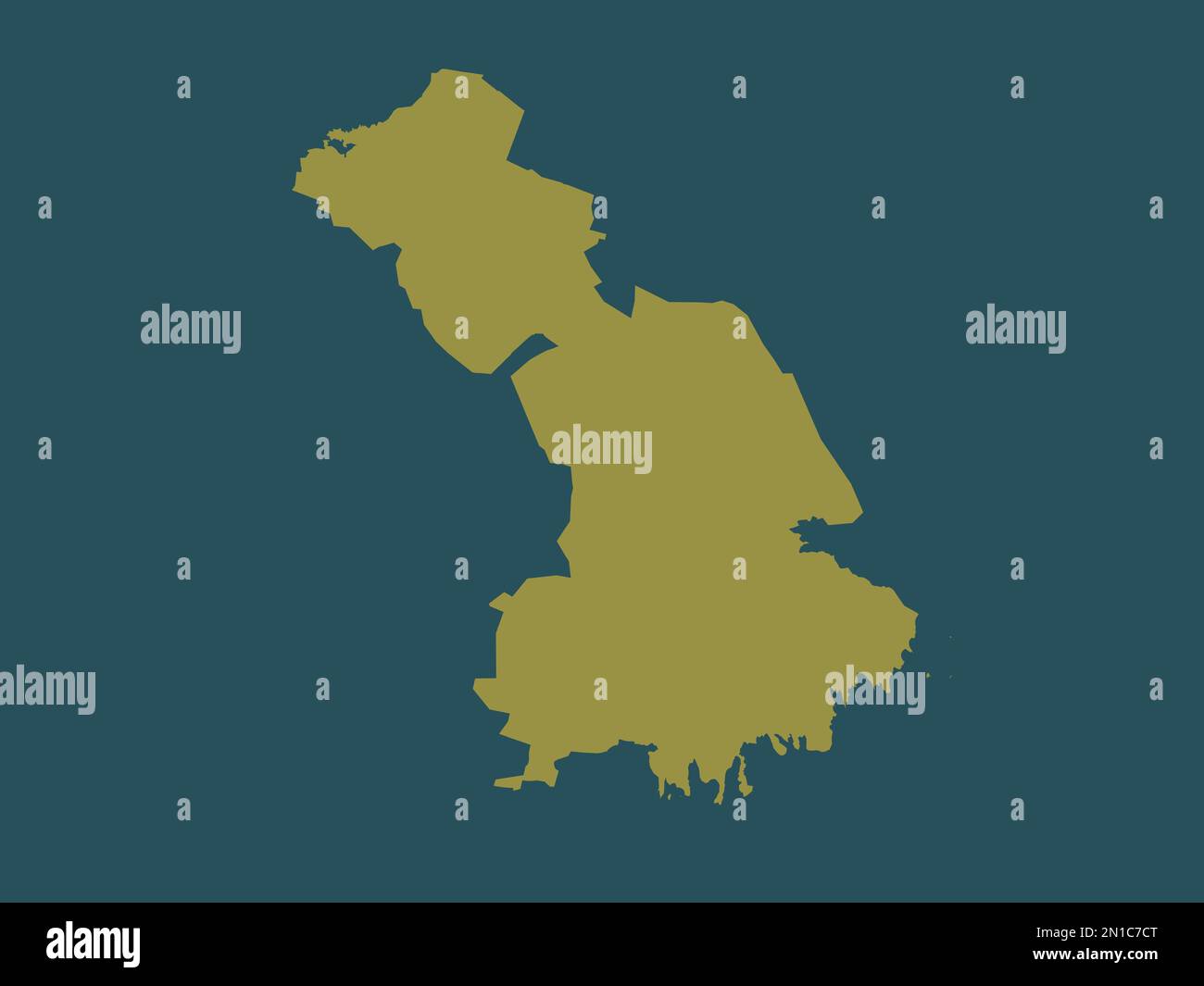 Astrakhan', région de Russie. Forme de couleur unie Banque D'Images