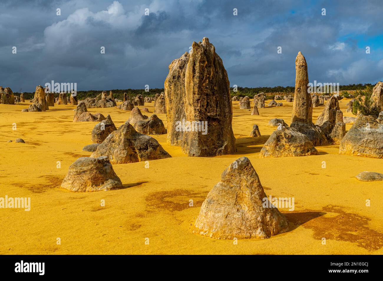 Les Pinnacles du parc national de Naumburg, Australie occidentale, Australie, Pacifique Banque D'Images