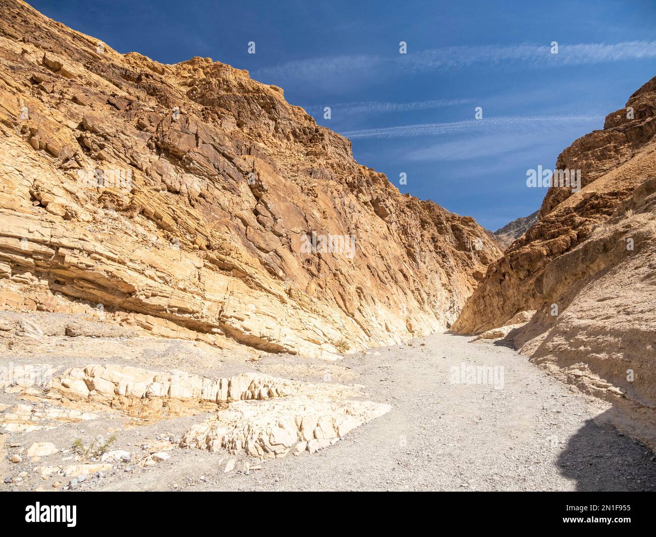 Vue sur la piste du canyon de la mosaïque dans le parc national de la Vallée de la mort, Californie, États-Unis d'Amérique, Amérique du Nord Banque D'Images