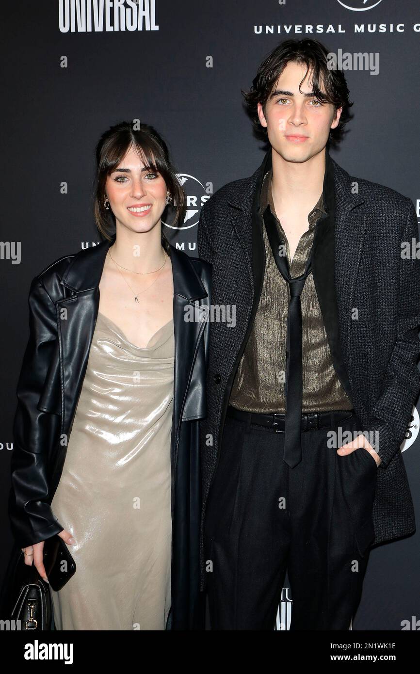 LOS ANGELES DEC 5 Aidan Bissett à la fête d'aprèsGrammy 2023 du