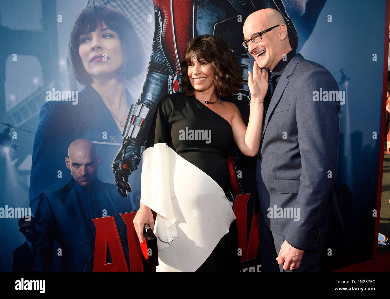 Evangeline Lilly, left, a cast member in 