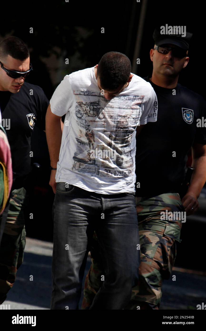 FILE - In this Friday, June 5, 2015 file photo, Cyprus riot police ...