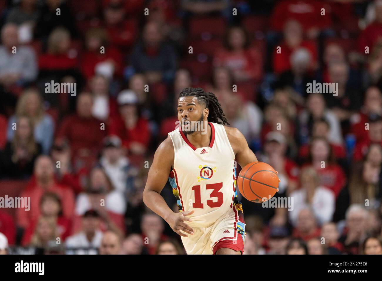 Nebraska's Derrick Walker (13) plays against Penn State during the