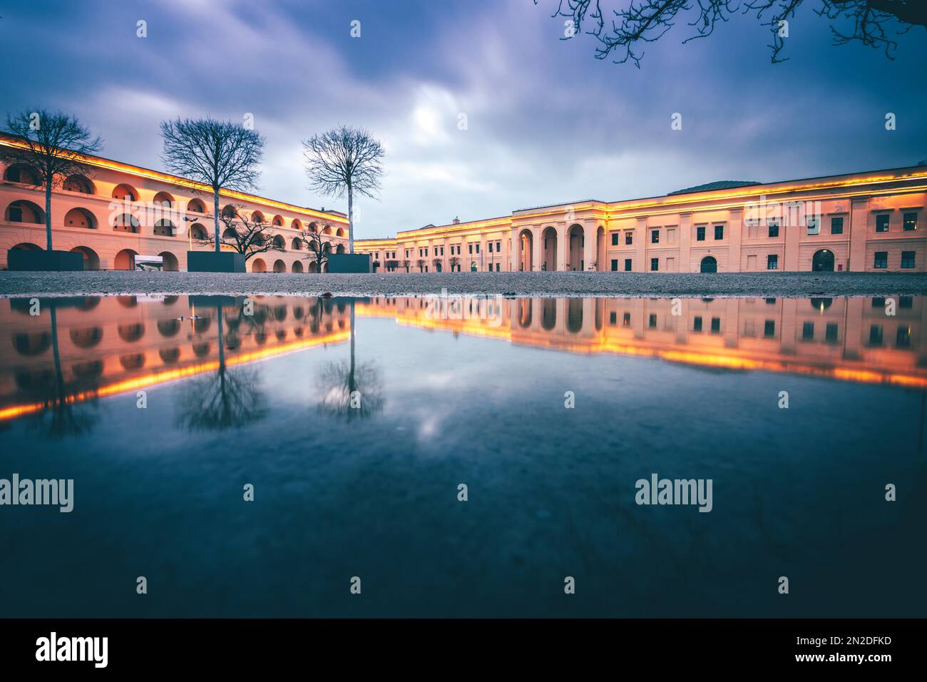 La forteresse Ehrenbreitstein, Koblenz, Rhénanie-Palatinat, Allemagne Banque D'Images