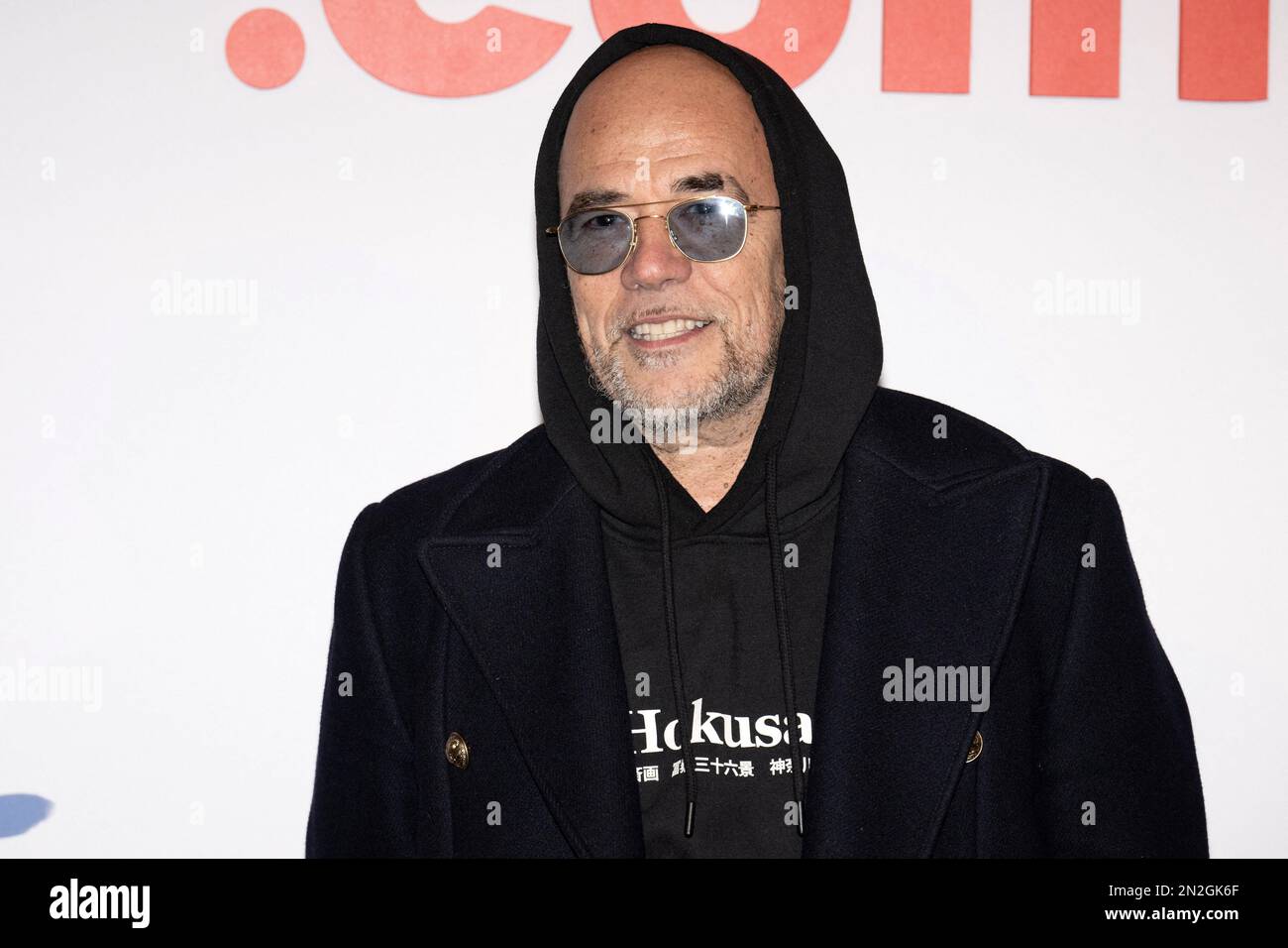 Paris, France. 07/02/2023, Pascal Obispo participe à la première de Alibi.com 2 au Grand Rex, sur 06 février 2023 à Paris, France. Photo de David Niviere/ABACAPRESS.COM Banque D'Images