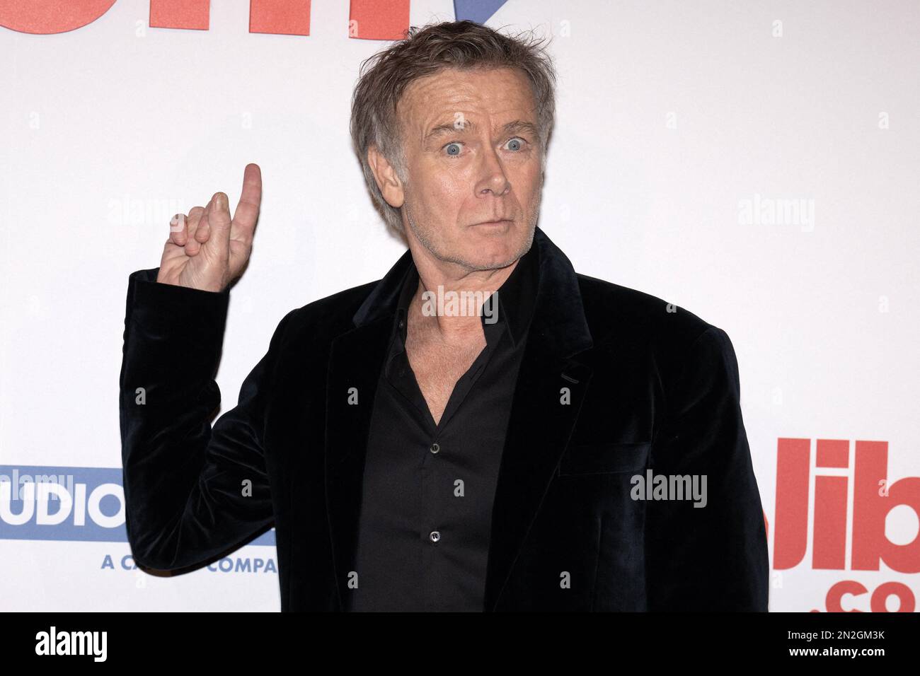 Paris, France. 07/02/2023, Franck Dubosc participe à la première de Alibi.com 2 au Grand Rex, sur 06 février 2023 à Paris, France. Photo de David Niviere/ABACAPRESS.COM Banque D'Images