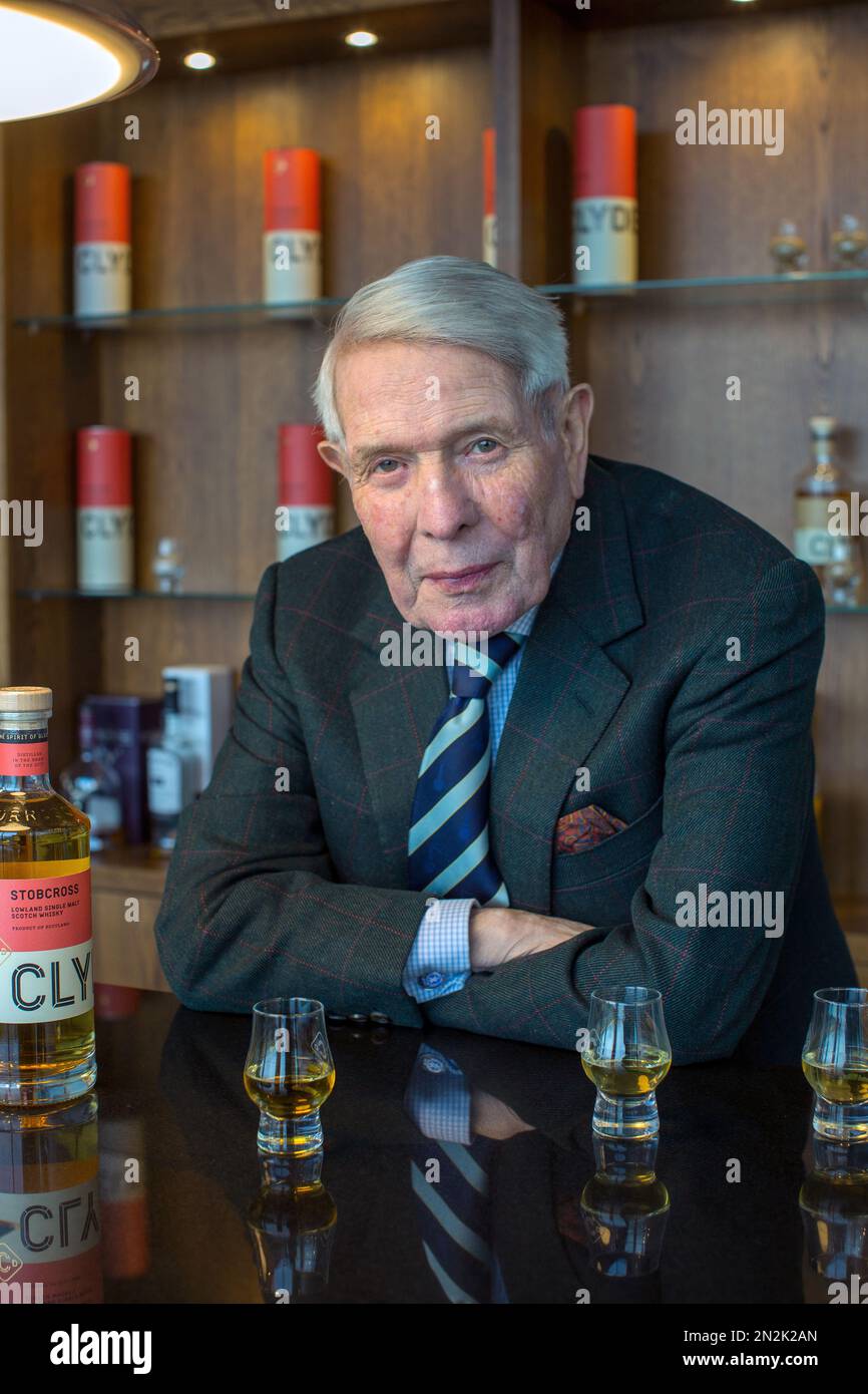 Tim Morrison, président de la distillerie Clydeside à Glasgow, en Écosse Banque D'Images