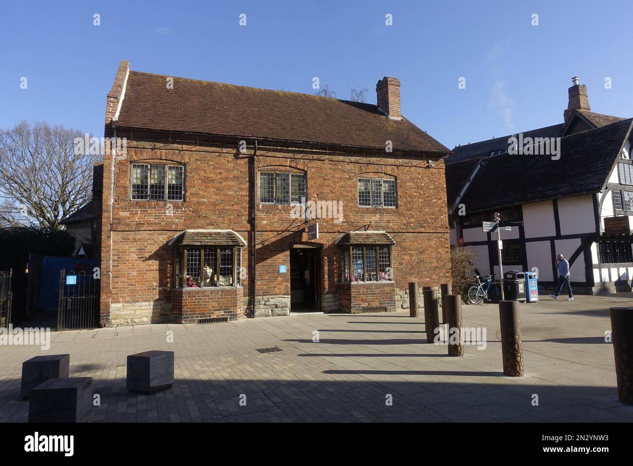 Shakespeare Shop Stratford-upon-Avon Banque D'Images