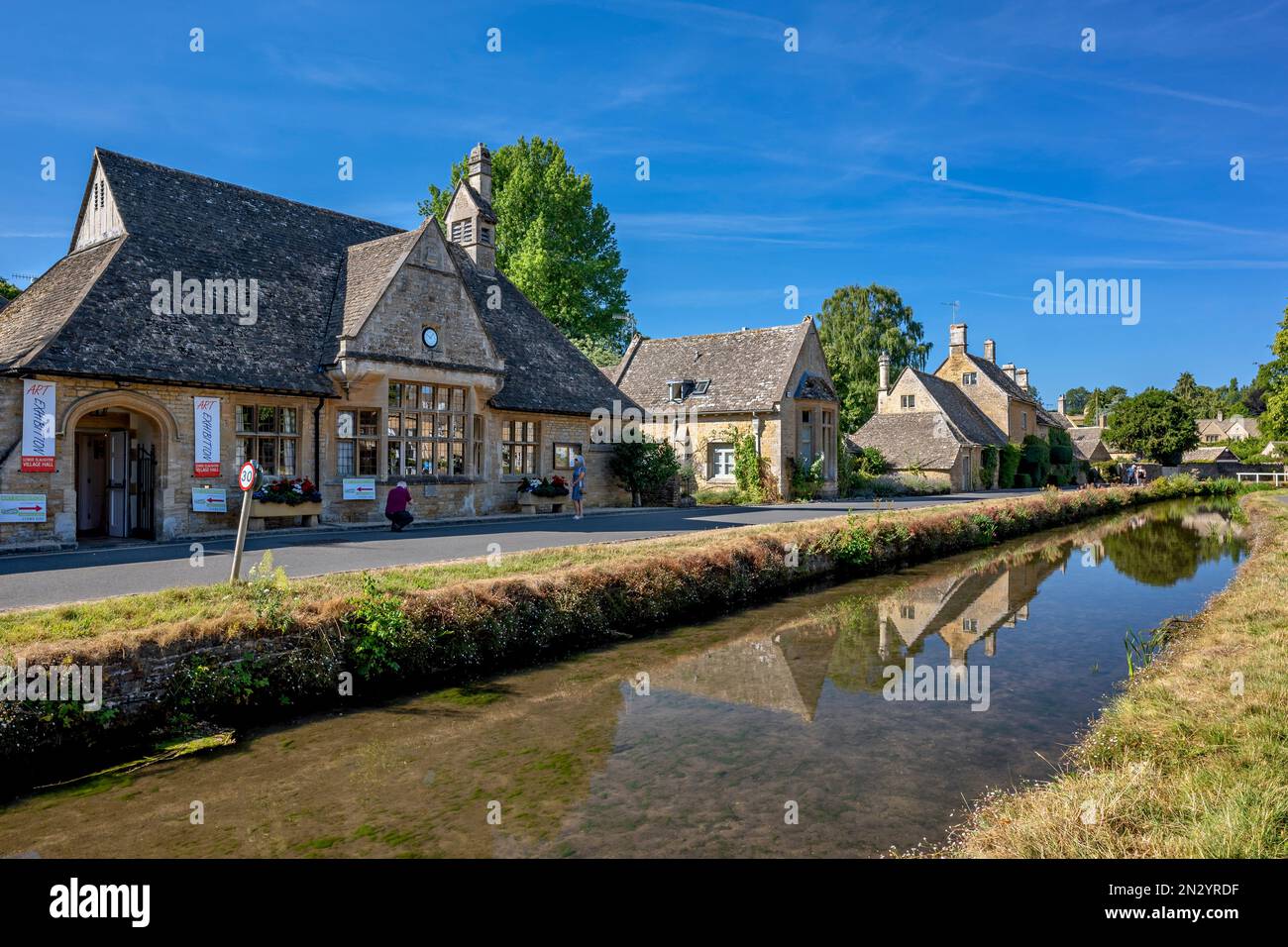 Lower Slaughter Banque D'Images