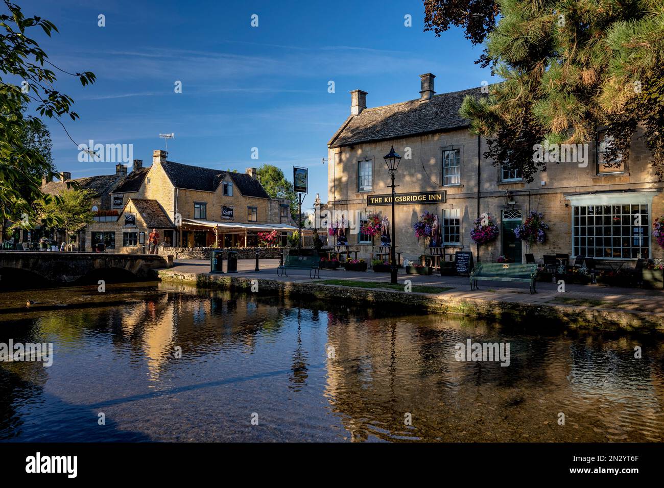 Bourton on the Water, Cotswolds, Gloucestershire, Angleterre Banque D'Images