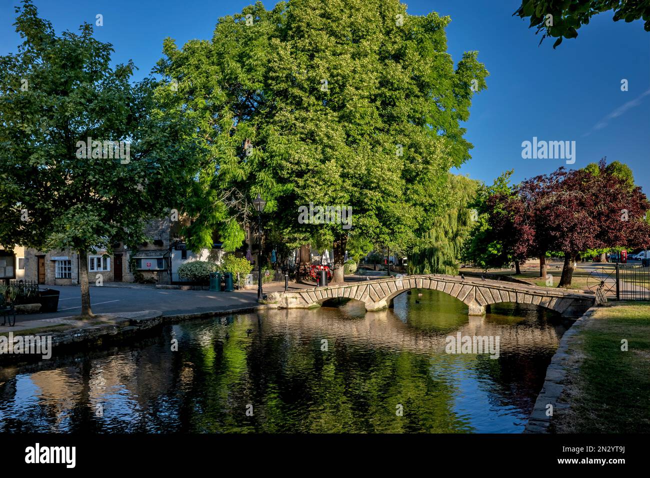 Bourton on the Water, Cotswolds, Gloucestershire, Angleterre Banque D'Images
