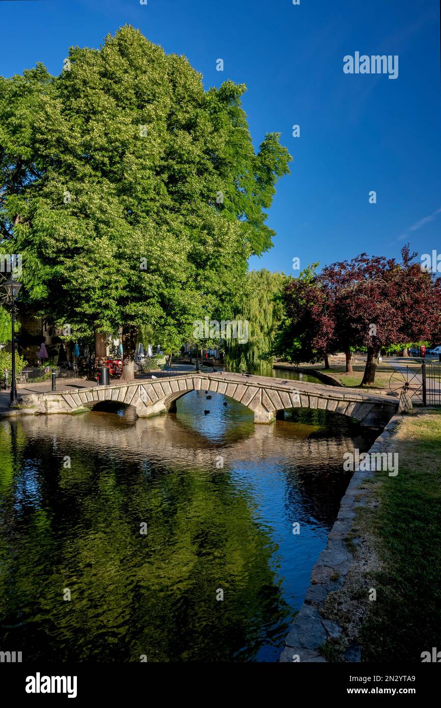 Bourton on the Water, Cotswolds, Gloucestershire, Angleterre Banque D'Images
