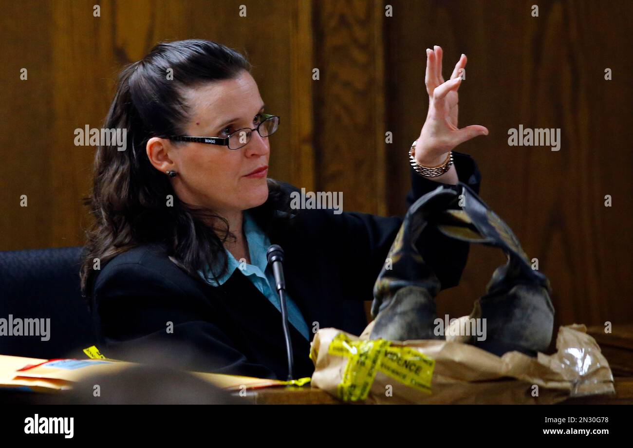 Texas Department of Public Safety (DPS) forensic scientist Amber Moss