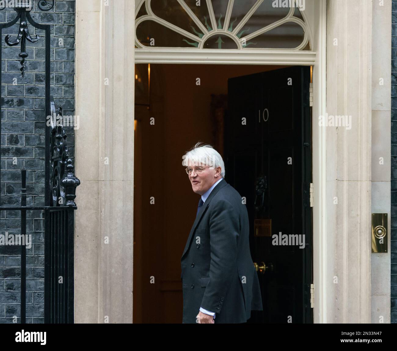 7th février 2023, Downing St, Londres, Royaume-Uni à la suite de ce remaniement matinal, les ministres arrivent pour une réunion du Cabinet retardée cet après-midi. PHOTO : Andrew Mitchell Ministre d'État au développement (Affaires étrangères, Commonwealth et Bureau du développement) Bridget Catterall AlamyLiveNews Banque D'Images