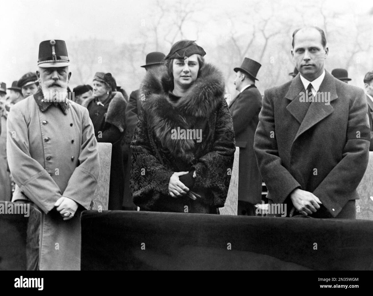 The memorial ceremony for Kaiser Karl, the last Austrian Emperor, took place on March 29, 1936