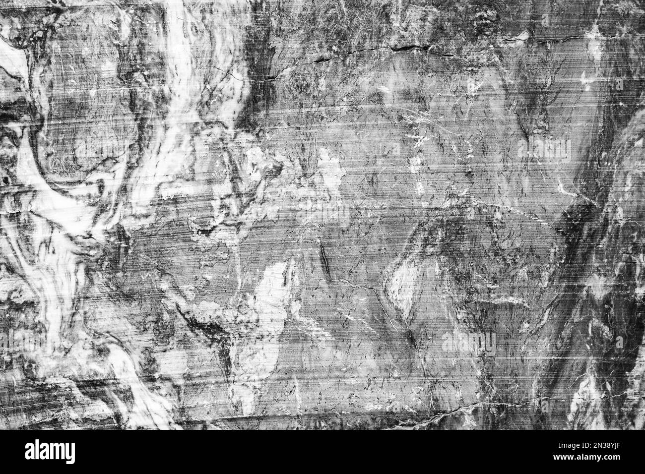 Motif de plaque en marbre blanc gris naturel, vue frontale, texture de la photo d'arrière-plan Banque D'Images