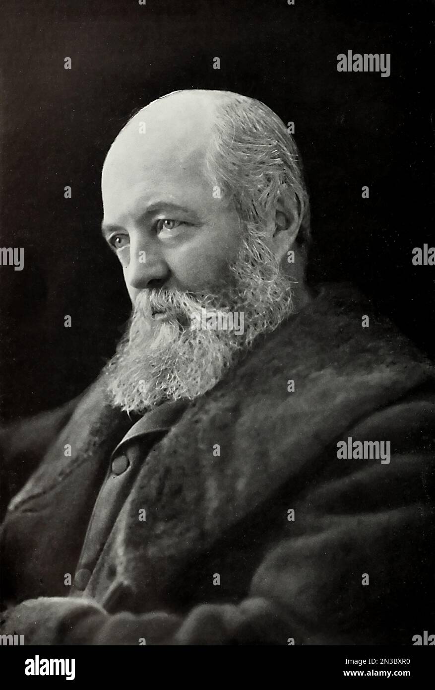 Frederick Law Olmsted (1822 – 1903) architecte paysagiste américain Banque D'Images