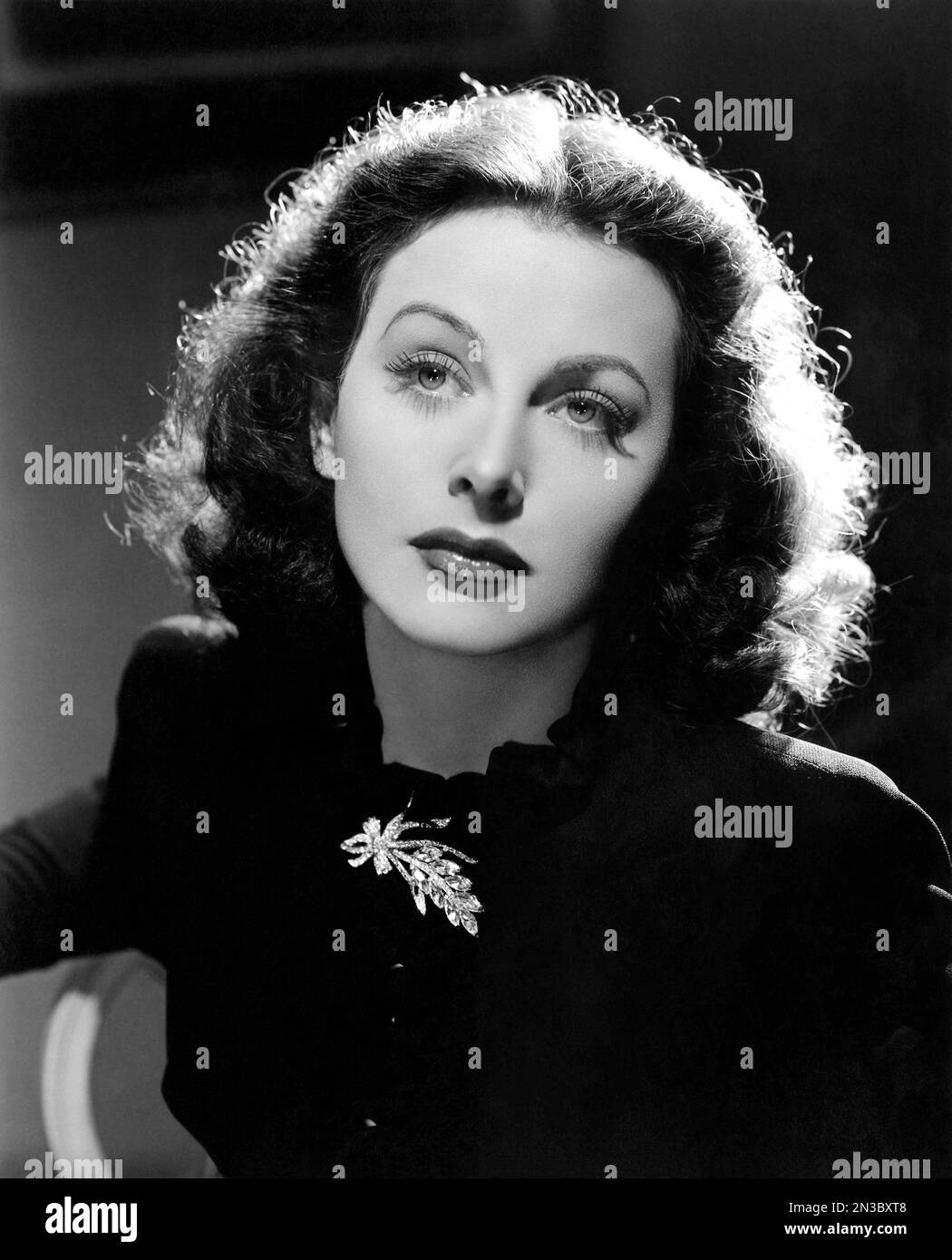 Hedy Lamarr, Hedy Lamarr (Hedwig Eva Maria Kiesler; 1914 – 2000) actrice américaine d'origine autrichienne Banque D'Images