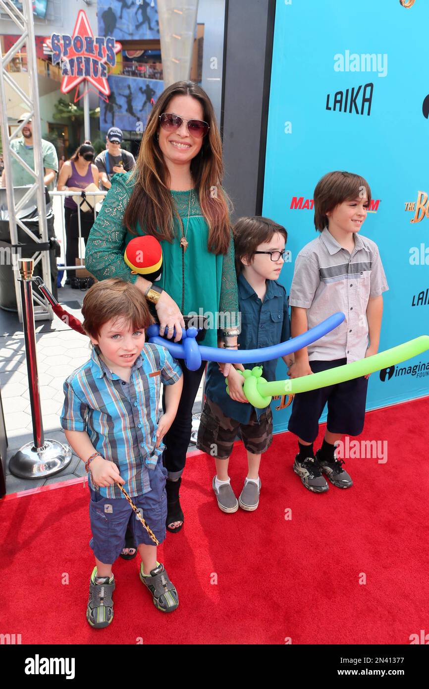 Holly Marie Combs seen at "THE BOXTROLLS" LOS ANGELES PREMIERE Presented by LAIKA AND FOCUS FEATURES To Benefit the Imagination Foundation on Sunday, Sep 21, 2014, in Universal City, Calif. (Photo by Alexandra Wyman/Invision for Focus Features/AP Images) Banque D'Images