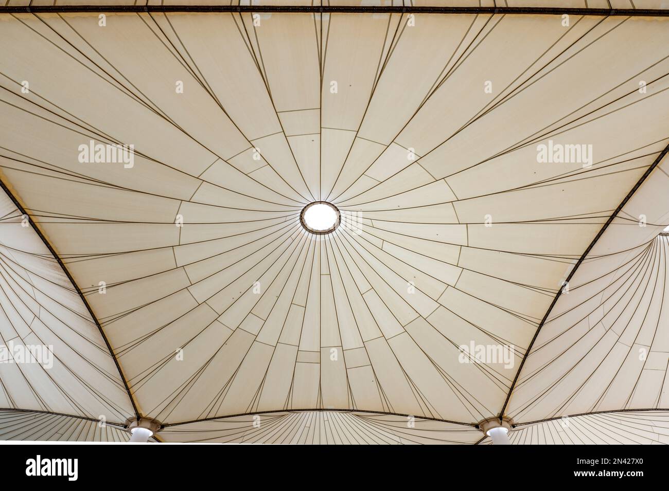 Hajj terminal de l'aéroport international du Roi Abdulaziz, Djeddah, Arabie Saoudite Banque D'Images